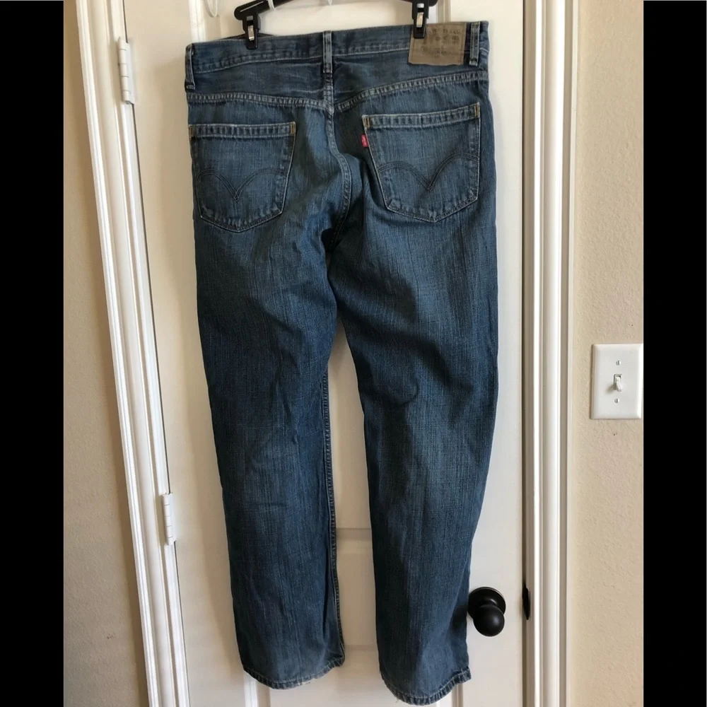 LEVIS RELAXED STRAIGHT 559 BLUE JEANS